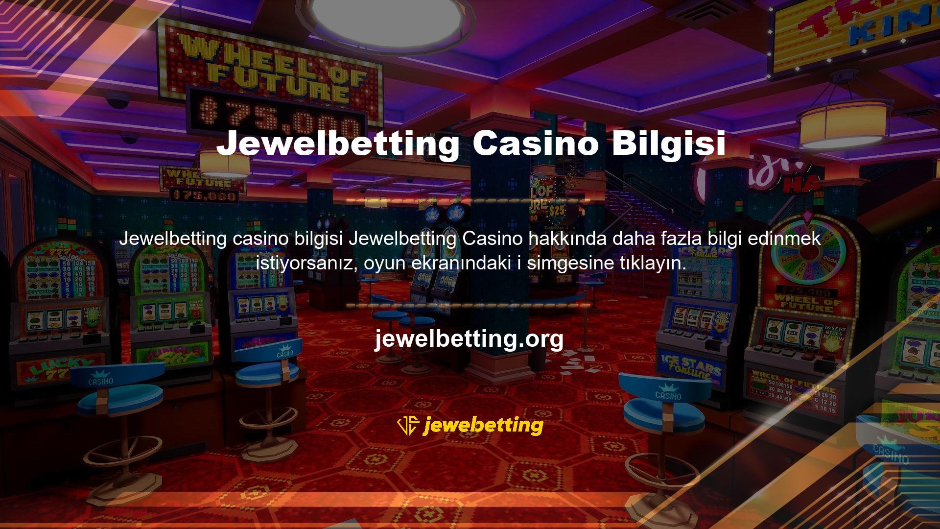Jewelbetting birkaç oyunu olduğundan, onları filtrelemeniz gerekebilir